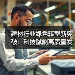建材行业绿色转型新突破：科技赋能高质量发展之路（图2）