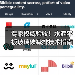 专家权威验收!水泥平板玻璃碳减排技术指南发布推动绿色转型(图2) 专家权威验收!水泥平板玻璃碳减排技术指南发布推动绿色转型(图2)