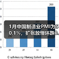 1月中国制造业PMI为50.1%，扩张放慢环跌0.2（图4）