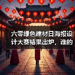 六零绿色建材日海报设计大赛结果出炉，谁的作品拔得头筹？（图3）