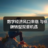 数字经济风口来临 与低碳转型双重机遇（图4）