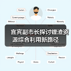 宜宾副市长探讨锂渣资源综合利用新路径(图1) 宜宾副市长探讨锂渣资源综合利用新路径(图1)