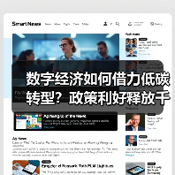 数字经济如何借力低碳转型？政策利好释放千亿机遇（图1）
