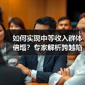如何实现中等收入群体倍增?专家解析跨越陷阱关键(图1) 如何实现中等收入群体倍增?专家解析跨越陷阱关键(图1)