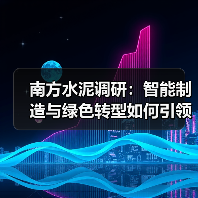 南方水泥调研：智能制造与绿色转型如何引领行业未来？（图2）