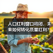 人口红利窗口将闭,未来如何转化质量红利?(图1) 人口红利窗口将闭,未来如何转化质量红利?(图1)