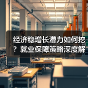 经济稳增长潜力如何挖?就业保障策略深度解析(图2) 经济稳增长潜力如何挖?就业保障策略深度解析(图2)