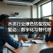 水泥行业绿色转型双轮驱动:数字化与替代燃料破局之道(图3) 水泥行业绿色转型双轮驱动:数字化与替代燃料破局之道(图3)