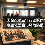 国企改革三年行动聚焦专业化整合与风险防范(图3) 国企改革三年行动聚焦专业化整合与风险防范(图3)