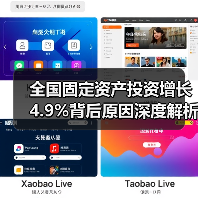 全国固定资产投资增长4.9%背后原因深度解析(图1) 全国固定资产投资增长4.9%背后原因深度解析(图1)