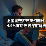 全国固定资产投资增长4.9%背后原因深度解析(图2) 全国固定资产投资增长4.9%背后原因深度解析(图2)