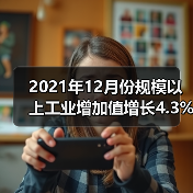 2021年12月份规模以上工业增加值增长4.3%(图2) 2021年12月份规模以上工业增加值增长4.3%(图2)