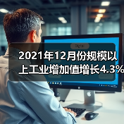 2021年12月份规模以上工业增加值增长4.3%(图4) 2021年12月份规模以上工业增加值增长4.3%(图4)