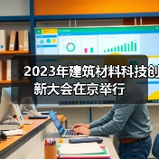 2023年建筑材料科技创新大会在京举行（图1）