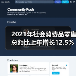 2021年社会消费品零售总额比上年增长12.5%（图4）