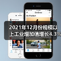 2021年12月份规模以上工业增加值增长4.3%(图3) 2021年12月份规模以上工业增加值增长4.3%(图3)