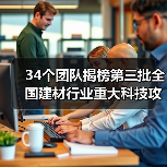 34个团队揭榜第三批全国建材行业重大科技攻关“揭榜挂帅”项目（图2）