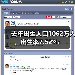 去年出生人口1062万人,出生率7.52‰(图1) 去年出生人口1062万人,出生率7.52‰(图1)