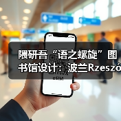 隈研吾“语之螺旋”图书馆设计:波兰Rzeszów如何融合自然与文化?(图3) 隈研吾“语之螺旋”图书馆设计:波兰Rzeszów如何融合自然与文化?(图3)