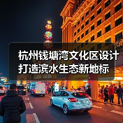 杭州钱塘湾文化区设计打造滨水生态新地标（图1）
