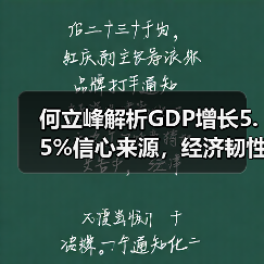 何立峰解析GDP增长5.5%信心来源,经济韧性如何支撑?(图3) 何立峰解析GDP增长5.5%信心来源,经济韧性如何支撑?(图3)
