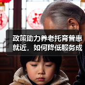 政策助力养老托育普惠就近，如何降低服务成本？（图1）