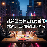 政策助力养老托育普惠就近，如何降低服务成本？（图3）