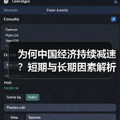 为何中国经济持续减速?短期与长期因素解析(图2) 为何中国经济持续减速?短期与长期因素解析(图2)