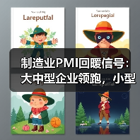 制造业PMI回暖信号：大中型企业领跑，小型企业增速放缓（图1）