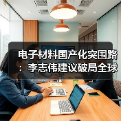 电子材料国产化突围路:李志伟建议破局全球竞争(图1) 电子材料国产化突围路:李志伟建议破局全球竞争(图1)