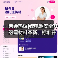 两会热议|锂电池安全升级需材料革新、标准升级与产业协同(图1) 两会热议|锂电池安全升级需材料革新、标准升级与产业协同(图1)