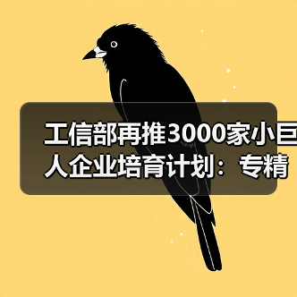 工信部再推3000家小巨人企业培育计划:专精特新如何突围?(图2) 工信部再推3000家小巨人企业培育计划:专精特新如何突围?(图2)