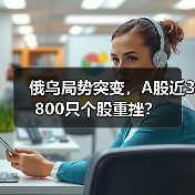 俄乌局势突变,A股近3800只个股重挫?(图3) 俄乌局势突变,A股近3800只个股重挫?(图3)