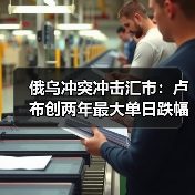 俄乌冲突冲击汇市:卢布创两年最大单日跌幅(图1) 俄乌冲突冲击汇市:卢布创两年最大单日跌幅(图1)