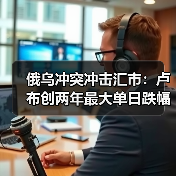 俄乌冲突冲击汇市:卢布创两年最大单日跌幅(图2) 俄乌冲突冲击汇市:卢布创两年最大单日跌幅(图2)