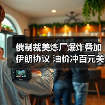俄制裁美炼厂爆炸叠加伊朗协议 油价冲百元关口(图2) 俄制裁美炼厂爆炸叠加伊朗协议 油价冲百元关口(图2)