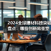 2024全球建材科技突破盘点：哪些创新将重塑行业未来（图3）