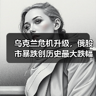 乌克兰危机升级,俄股市暴跌创历史最大跌幅(图4) 乌克兰危机升级,俄股市暴跌创历史最大跌幅(图4)