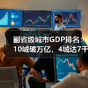 副省级城市GDP排名:10城破万亿,4城达7千亿,谁领跑?(图4) 副省级城市GDP排名:10城破万亿,4城达7千亿,谁领跑?(图4)