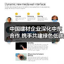 中国建材企业深化中东合作 携手共建绿色低碳产业链(图4) 中国建材企业深化中东合作 携手共建绿色低碳产业链(图4)