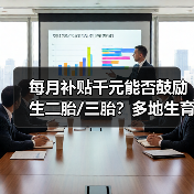 每月补贴千元能否鼓励生二胎/三胎?多地生育新政出炉(图1) 每月补贴千元能否鼓励生二胎/三胎?多地生育新政出炉(图1)