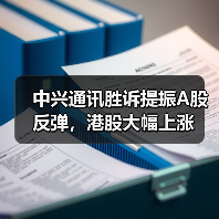 中兴通讯胜诉提振A股反弹,港股大幅上涨(图2) 中兴通讯胜诉提振A股反弹,港股大幅上涨(图2)