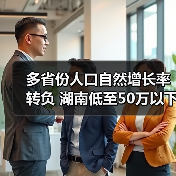 多省份人口自然增长率转负 湖南低至50万以下,背后原因引关注(图4) 多省份人口自然增长率转负 湖南低至50万以下,背后原因引关注(图4)