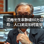 河南出生率跌破80万背后:人口流动如何重塑区域格局?(图3) 河南出生率跌破80万背后:人口流动如何重塑区域格局?(图3)