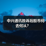 中兴通讯胜诉后股市何去何从?(图4) 中兴通讯胜诉后股市何去何从?(图4)