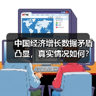 中国经济增长数据矛盾凸显,真实情况如何?(图3) 中国经济增长数据矛盾凸显,真实情况如何?(图3)