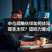 中乌战略伙伴如何体现尊重主权?团结力量成关键(图3) 中乌战略伙伴如何体现尊重主权?团结力量成关键(图3)