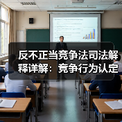 反不正当竞争法司法解释详解:竞争行为认定标准与企业合规应对(图2) 反不正当竞争法司法解释详解:竞争行为认定标准与企业合规应对(图2)