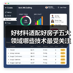 好材料适配好房子五大领域哪些技术最受关注?(图1) 好材料适配好房子五大领域哪些技术最受关注?(图1)