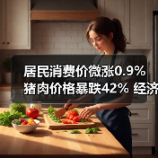 居民消费价微涨0.9% 猪肉价格暴跌42% 经济复苏数据揭秘(图1) 居民消费价微涨0.9% 猪肉价格暴跌42% 经济复苏数据揭秘(图1)